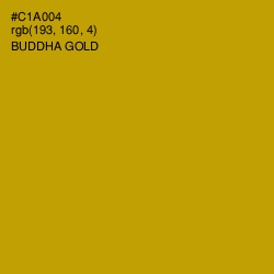 #C1A004 - Buddha Gold Color Image
